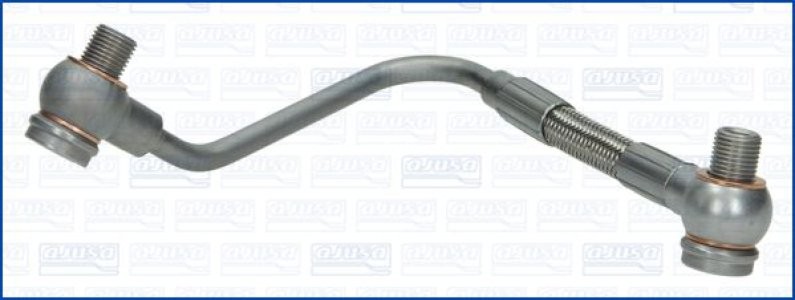 Conductă ulei turbo ( tur ) , pentru: ALFA ROMEO GIULIETTA; FIAT 500L, BRAVO II, DOBLO, DOBLO CARGO 1.6D 09.07-