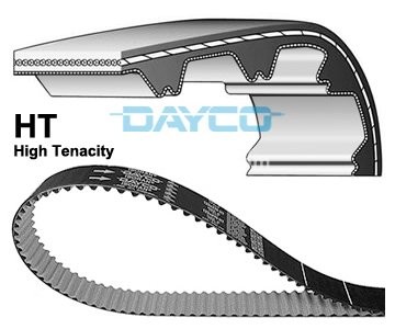 Curea de distributie DAYCO , pentru: AUDI A3, A4 B7, A6 C6; CHRYSLER SEBRING; DODGE CALIBER, JOURNEY; JEEP COMPASS, PATRIOT; MITSUBISHI GRANDIS, LANCER VIII, OUTLANDER II; SEAT ALTEA 2.0D 02.03-