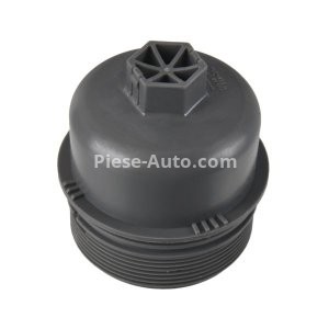 Capac carcasă filtru ulei pentru: ALFA ROMEO MITO; CITROEN NEMO/MINIVAN; FIAT 500, DOBLO, DOBLO CARGO, DOBLO/MINIVAN, FIORINO, FIORINO/MINIVAN, GRANDE PUNTO, IDEA, LINEA 1.2/1.2D/1.3D 06.03-