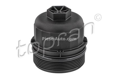 Capac carcasă filtru ulei pentru: ALFA ROMEO 159, GIULIETTA, MITO; CITROEN NEMO, NEMO/MINIVAN; FIAT BRAVO II, DOBLO, DOBLO/MINIVAN, IDEA, LINEA, PUNTO EVO; LANCIA DELTA III 1.3D-2.0D 09.05-