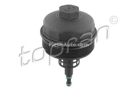 Capac carcasă filtru ulei pentru: BMW 3 (E36), 3 (E46), 5 (E39), 5 (E60), 5 (E61), 7 (E38), 7 (E65, E66, E67), X3 (E83), X5 (E53), Z3 (E36), Z4 (E85) 2.0-3.0 01.91-12.10