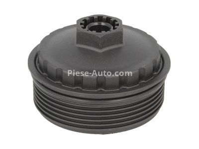 Capac carcasă filtru ulei pentru: FORD MONDEO III, TRANSIT; OPEL VIVARO A 2.0D/2.2D/2.4D 01.00-07.14 1