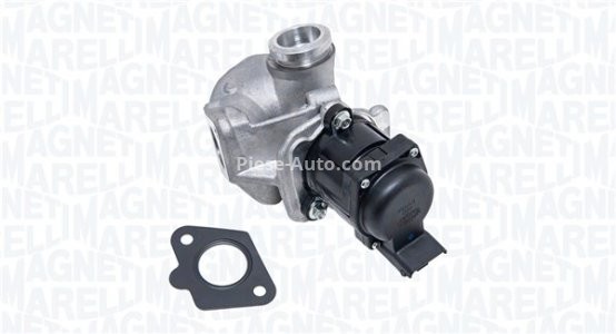 Supapă / valvă  EGR - Magneti Marelli , pentru: VOLVO C30, S40 II, S80 II, V50, V70 III; CITROEN BERLINGO, BERLINGO MULTISPACE, BERLINGO/MINIVAN, C2, C3 I, C3 II, C3 PICASSO, C4, C4 GRAND PICASSO I 1.4D/1.6/1.6D 11.01-