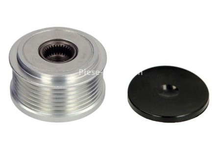 Fulie alternator CQ , pentru: ALFA ROMEO 145, 146, 147, 156, 159, 166, GT; FIAT BRAVA, BRAVO I, BRAVO II, CROMA, DOBLO, DOBLO/MINIVAN, GRANDE PUNTO, IDEA, MAREA, MULTIPLA, PALIO 1.2-2.4D 07.94-