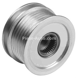 Fulie alternator Magneti Marelli , pentru: AUDI A3; SEAT ALHAMBRA, AROSA, CORDOBA; SKODA FELICIA I, FELICIA II, OCTAVIA I; VW CADDY II, CADDY II/MINIVAN, GOLF III, GOLF IV, PASSAT B3/B4 1.4-1.9D 11.91-01.06