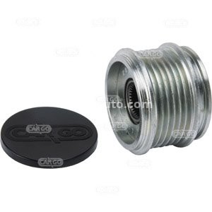 Fulie alternator CARGO , pentru : AUDI A1, A2, A3, A4 B5, A4 B6, A4 B7, A6 C5, A6 C6, Q3, TT; DODGE CALIBER, JOURNEY; FORD GALAXY I; JEEP COMPASS, PATRIOT; MITSUBISHI GRANDIS 1.2D-4.0D 09.90-