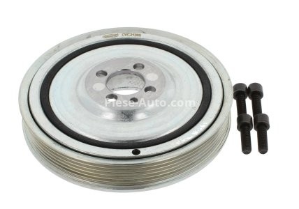 Fulie vibrochen / arbore cotit – CORTECO pentru:  ALFA ROMEO 159, MITO, SPIDER, GIULIETTA; FIAT BRAVA, BRAVO I, II, DOBLO, PUNTO, STILO; LANCIA DELTA III, MUSA; OPEL ASTRA H, VECTRA C, ZAFIRA B; SAAB 93, 95 1.6/1.9/2.0D