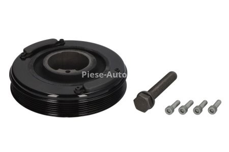 Fulie vibrochen / arbore cotit - CORTECO  pentru: VOLVO V70 I, V70 II; AUDI 100 C4; FORD GALAXY I; VW CRAFTER 30-50, LT 28-35 II, LT 28-46 II, TRANSPORTER T4 1.9D-2.5D 07.90-12.16