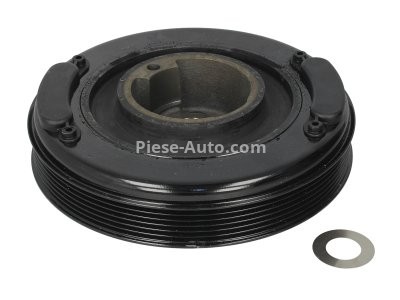 Fulie vibrochen / arbore cotit – CORTECO pentru:  AUDI A6; VOLVO S70, V70, S80, 850; VW CRAFTER, LT, TRANSPORTER IV 2.0/2.4/2.5 07.94-07.11