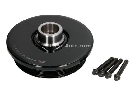 Fulie vibrochen / arbore cotit - BTA ,(cu șuruburi) pentru: BMW 1 (F20), 1 (F21), 2 (F22, F87), 2 (F23), 3 (G20, G80, G28), 3 (G21, G81), 4 (F33, F83), 4 (G23, G83), 5 (F10) 2.0D/2.0DH/3.0D 10.09-