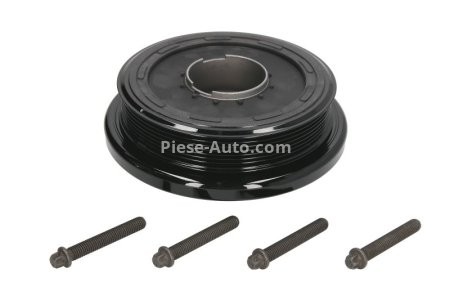 Fulie vibrochen / arbore cotit - BTA ,(cu suruburi) pentru: BMW 5 (F10), 5 (F11), 5 GRAN TURISMO (F07), 7 (F01, F02, F03, F04), X5 (E70), X6 (E71, E72) 3.0D 02.08-02.17