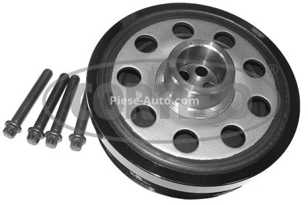 Fulie vibrochen / arbore cotit - CORTECO  pentru: BMW 1 (F20), 1 (F21), 2 (F22, F87), 3 (E90), 3 (E91), 3 (E92), 3 (E93), 3 (F30, F80), 3 (F31), 3 GRAN TURISMO (F34), 4 (F32, F82), 4 (F33 1.6D/2.0D 06.05-