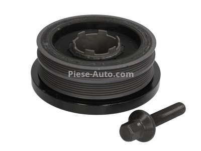 Fulie vibrochen / arbore cotit - CORTECO  pentru: BMW 1 (E81), 1 (E87), 3 (E46), 3 (E90), 3 (E91), 5 (E60), 5 (E61), X3 (E83) 2.0D/2.5D 04.98-06.12