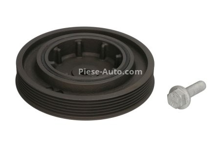 Fulie vibrochen / arbore cotit - CORTECO pentru: CITROEN C3 I; OPEL MOVANO A, VIVARO A; PEUGEOT 207; RENAULT ESPACE IV, KANGOO, LAGUNA I, LAGUNA II, MEGANE II, TRAFIC II 1.4D/1.6/1.9D 08.97-