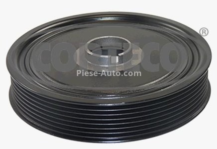 Fulie vibrochen / arbore cotit - CORTECO  pentru: NISSAN INTERSTAR, PRIMASTAR; OPEL MOVANO A, VIVARO A; RENAULT MASTER II, TRAFIC II 2.2D/2.5D 09.00-