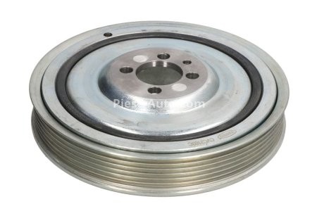 Fulie vibrochen / arbore cotit - CORTECO pentru: ALFA ROMEO 145, 146, 147, 156, 159, GT, MITO; FIAT BRAVA, BRAVO I, BRAVO II, CROMA, DOBLO, DOBLO/MINIVAN, GRANDE PUNTO, IDEA 1.6D-2.2 03.96-