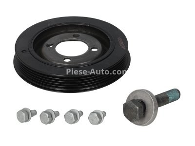Fulie vibrochen / arbore cotit - CORTECO  pentru: CITROEN SAXO, XSARA; PEUGEOT 106 I, 106 II 1.5D 06.94-07.04