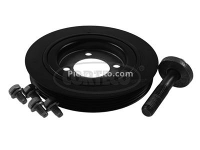 Fulie vibrochen / arbore cotit - CORTECO  pentru: CITROEN SAXO, XSARA; PEUGEOT 106 I, 106 II 1.5D 06.94-07.04