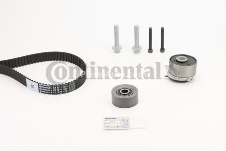 Kit distribuție CONTI (curea + role) pentru: ALFA ROMEO 159; CHEVROLET AVEO, AVEO / KALOS, CRUZE, ORLANDO, TRAX; FIAT CROMA, STILO; OPEL ASTRA G, ASTRA G CLASSIC 1.4-1.8LPG 02.98- 3