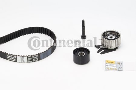 Kit distribuție CONTI (curea + role) pentru: ALFA ROMEO 145, 146, 147, 156; FIAT BRAVA, BRAVO I, BRAVO II, DOBLO, DOBLO/MINIVAN, IDEA, MAREA, MULTIPLA, PALIO, PUNTO 1.9D/2.4D 09.96-