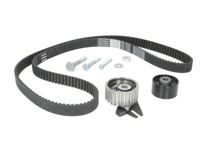 Kit distribuție CONTI (curea + role) pentru: ALFA ROMEO 147, 156, 159, 166, BRERA, GIULIETTA, GIULIETTA/HATCHBACK, GT, SPIDER; CHEVROLET MALIBU; FIAT 500X, BRAVO II, CROMA 1.9D-2.4D 05.01-