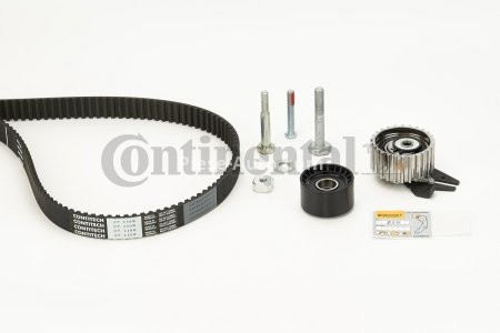 Kit distribuție CONTI (curea + role) pentru: ALFA ROMEO 147, 156, 159, 166, BRERA, GIULIETTA, GIULIETTA/HATCHBACK, GT, SPIDER; CHEVROLET MALIBU; FIAT 500X, BRAVO II, CROMA 1.9D-2.4D 05.01-