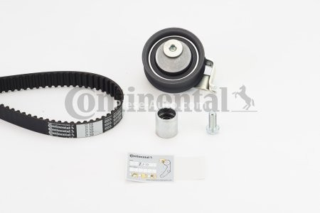 Kit distribuție CONTI (curea + role) pentru: AUDI A3, A6 C5, TT; SEAT ALHAMBRA, LEON, TOLEDO II; SKODA OCTAVIA I; VW BORA, BORA I, GOLF IV, NEW BEETLE, SHARAN 1.8 09.96-12.10 3