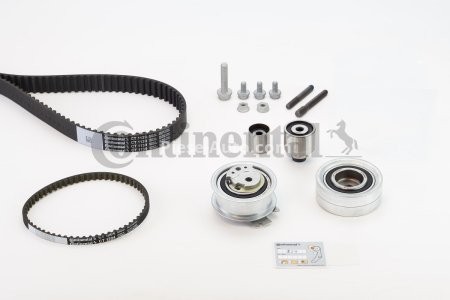 Kit distribuție CONTI (curea + role) pentru: AUDI A1, A3; SEAT ALTEA, ALTEA XL, IBIZA IV, IBIZA IV SC, IBIZA IV ST, IBIZA IV/HATCHBACK, LEON, TOLEDO IV; SKODA FABIA II 1.2D/1.6D/2.0D 02.04-