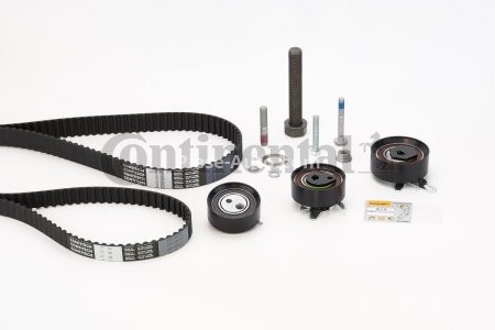 Kit distribuție CONTI (curea + role) pentru: AUDI A6 C4; VW CALIFORNIA T4 CAMPER, LT 28-35 II, LT 28-46 II, TRANSPORTER T4 2.4D/2.5D 07.90-07.06 3