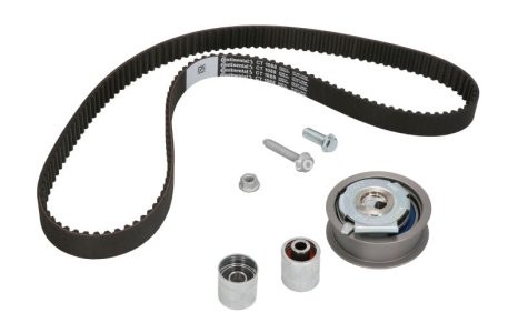 Kit distribuție CONTI (curea + role) pentru: AUDI A1, A3, A4 B6, A4 B7, A6 C6, TT; SEAT ALTEA, ALTEA XL, EXEO, EXEO ST, LEON, TOLEDO III; SKODA OCTAVIA II; VW EOS, GOLF PLUS V 2.0 07.02-11.17