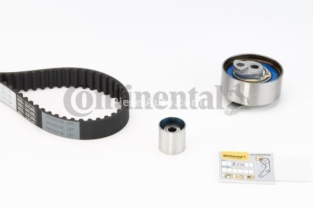 Kit distribuție CONTI (curea + role) pentru: AUDI A4 ALLROAD B8, A4 B8, A5, A6 ALLROAD C6, A6 C6, Q5, Q7; PORSCHE CAYENNE; VW PHAETON, TOUAREG 2.7D/3.0D 05.04-