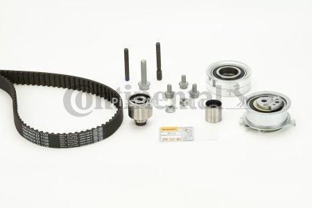 Kit distribuție CONTI (curea + role) pentru: AUDI A1, A3, A4 ALLROAD B8, A4 B8, A5, A6 C7, Q3, Q5, TT; SEAT ALHAMBRA, ALTEA, ALTEA XL, EXEO, EXEO ST, IBIZA IV 1.2D/1.6D/2.0D 05.03- 3