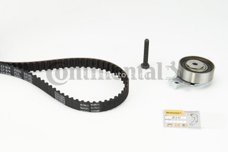 Kit distribuție CONTI (curea + role) pentru: CHEVROLET AVEO / KALOS, CORSA, LANOS; DAEWOO KALOS, LANOS, NEXIA; FSO LANOS; OPEL ASTRA F, ASTRA F CLASSIC, ASTRA F/KOMBI, ASTRA G 1.2-1.6 09.86-