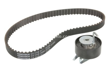 Kit distribuție CONTI (curea + role) pentru: CITROEN C5 III, C6; JAGUAR S-TYPE II, XF I, XJ; LAND ROVER DISCOVERY III, DISCOVERY IV, RANGE ROVER IV, RANGE ROVER SPORT I 2.7D/3.0D 06.04-