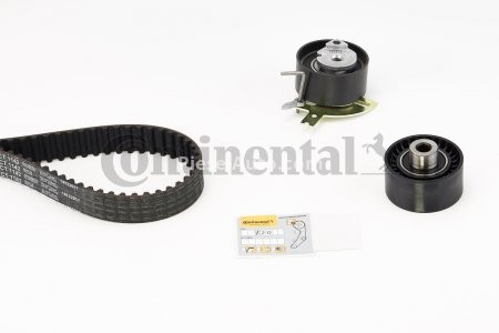 Kit distribuție CONTI (curea + role) pentru: CITROEN C5 II, C5 III, C6, C8, C-CROSSER, C-CROSSER ENTERPRISE; FIAT ULYSSE; FORD GALAXY II, MONDEO IV, S-MAX; JAGUAR XF I 2.2D 06.02- 3
