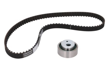 Kit distribuție CONTI (curea + role) pentru: CITROEN AX, BERLINGO, BERLINGO/MINIVAN, BX, C15, C15/MINIVAN, SAXO, ZX; PEUGEOT 106 I, 106 I/HATCHBACK, 106 II 1.0/1.1/1.3 10.82-05.08