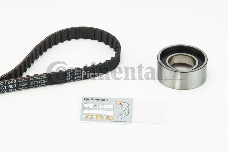 Kit distribuție CONTI (curea + role) pentru: FIAT PANDA, PANDA/HATCHBACK, TIPO, UNO; LANCIA Y, Y10 0.8/1.0/1.1 10.84-07.04 3