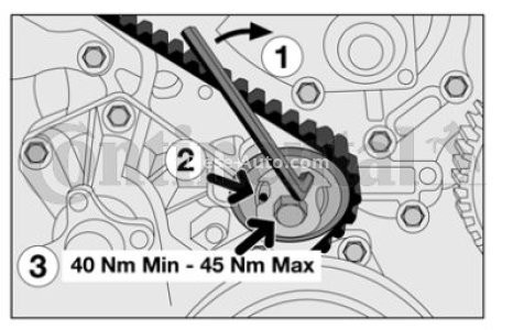 Kit distribuție CONTI (curea + role) pentru: FORD TRANSIT, TRANSIT TOURNEO 2.4D/2.5D 06.94-12.00 3