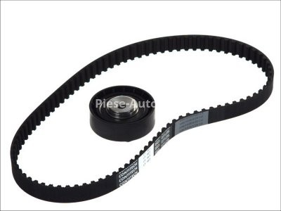 Kit distribuție CONTI (curea + role) pentru: FORD C-MAX, FIESTA IV, FIESTA/HATCHBACK, FIESTA/MINIVAN, FOCUS C-MAX, FOCUS I, FOCUS II, FOCUS I/KOMBI, GALAXY II, MONDEO IV 1.8D 08.98-06.15 1