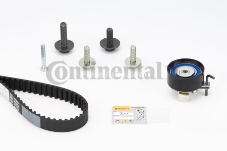 Kit distribuție CONTI (curea + role) pentru: VOLVO C30, S40 II, V50; FORD B-MAX, C-MAX, ECOSPORT, FIESTA V, FIESTA VI, FOCUS C-MAX, FOCUS II, FOCUS III, FUSION, GRAND C-MAX 1.2-1.6 11.01- 3
