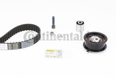 Kit distribuție CONTI (curea + role) pentru: FORD GALAXY I, GALAXY MK I; SEAT ALHAMBRA, CORDOBA, CORDOBA VARIO, IBIZA II, INCA; VW CADDY II, CADDY II/MINIVAN, POLO 1.7D/1.9D 04.93-03.10