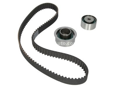 Kit distribuție CONTI (curea + role) pentru: HYUNDAI COUPE I, COUPE II, ELANTRA III, LANTRA II, TRAJET, TUCSON; KIA CARENS II, CERATO I, SPORTAGE, SPORTAGE II 2.0 04.94-