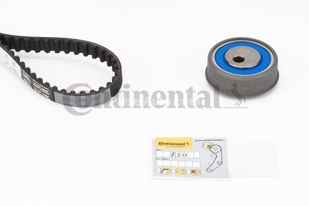 Kit distribuție CONTI (curea + role) pentru: CHERY TIGGO; HYUNDAI SONATA III, SONATA IV; KIA SORENTO I; MITSUBISHI ECLIPSE II, GALANT IX, GALANT VIII, GRANDIS, L200, LANCER VII 2.0/2.4 12.95-