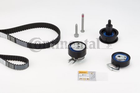 Kit distribuție CONTI (curea + role) pentru: SEAT ALTEA, ALTEA XL, CORDOBA, IBIZA IV ST, LEON, TOLEDO II, TOLEDO III; SKODA FABIA I, FABIA I PRAKTIK, FABIA II, OCTAVIA I 1.4/1.4LPG 04.96-