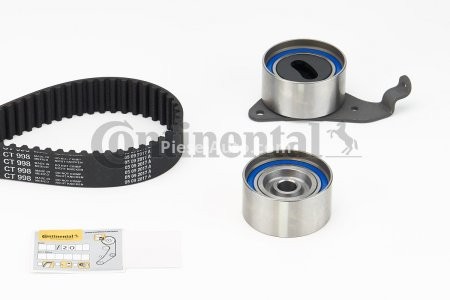 Kit distribuție CONTI (curea + role) pentru: TOYOTA AVENSIS, CALDINA, CAMRY, CARINA E VI, CARINA V, CORONA, GAIA, HARRIER, NADIA, PICNIC, RAV 4 I, TOWN ACE 1.8/2.0/2.2 11.86-08.03