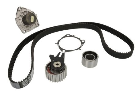 Kit distribuție HEPU (curea + intinzator + pompa de apa) pentru: ALFA ROMEO 156, 159, 166; FIAT DUCATO; LANCIA THESIS 2.0D/2.4D 05.03-