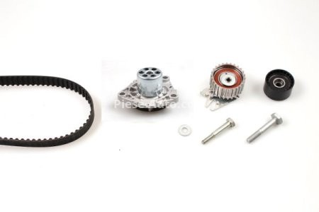 Kit distribuție HEPU (curea + intinzator + pompa de apa) pentru: ALFA ROMEO 147, 156, GT; FIAT DUCATO, FREEMONT, STILO; OPEL ASTRA J, INSIGNIA A 1.9D/2.0D 11.02-