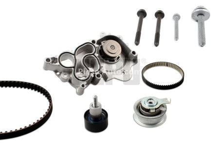 Kit distribuție HEPU (curea + intinzator + pompa de apa) pentru: AUDI A1, A3, A4 B9, A5, Q2, Q3; CUPRA FORMENTOR, LEON, LEON SPORTSTOURER; SEAT ALHAMBRA, ATECA, IBIZA IV 1.2-1.6 04.11-