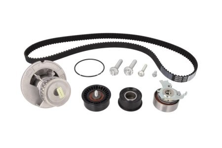 Kit distribuție HEPU (curea + intinzator + pompa de apa) pentru: CHEVROLET ASTRA; OPEL ASTRA G, ZAFIRA A 1.8 02.98-12.11