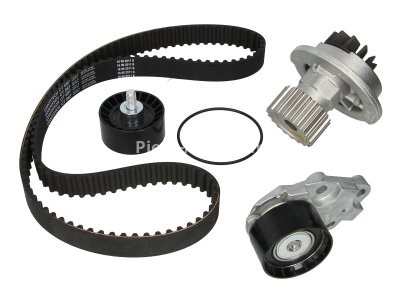 Kit distribuție HEPU (curea + intinzator + pompa de apa) pentru: CHEVROLET AVEO / KALOS, CRUZE, LACETTI, NUBIRA, REZZO; DAEWOO KALOS, LACETTI, NUBIRA 1.4-1.8 05.97-